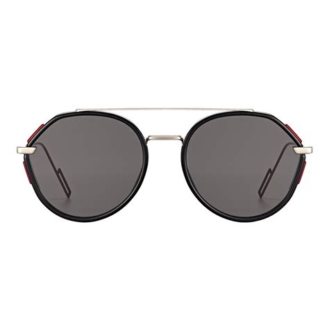 Dior0219S Black Round Sunglasses 